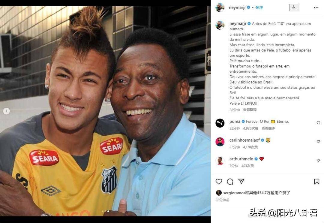 皇冠足球平台代理_巴西球王贝利去世!多家豪门俱乐部缅怀皇冠足球平台代理,C罗梅西等名宿晒照悼念