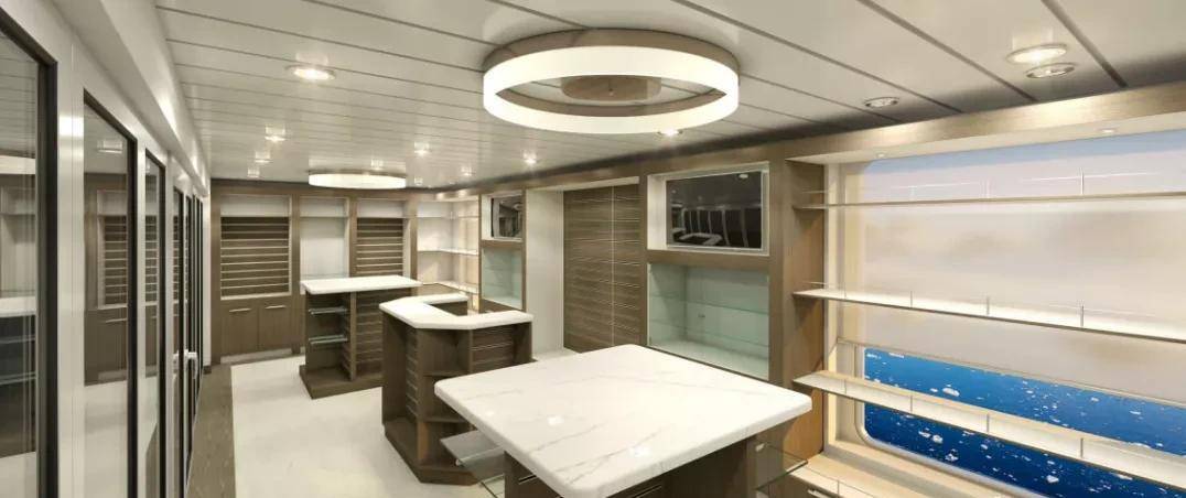 皇冠登3管理出租_邮轮欣赏|最新的国产极地探险邮轮长啥样皇冠登3管理出租?