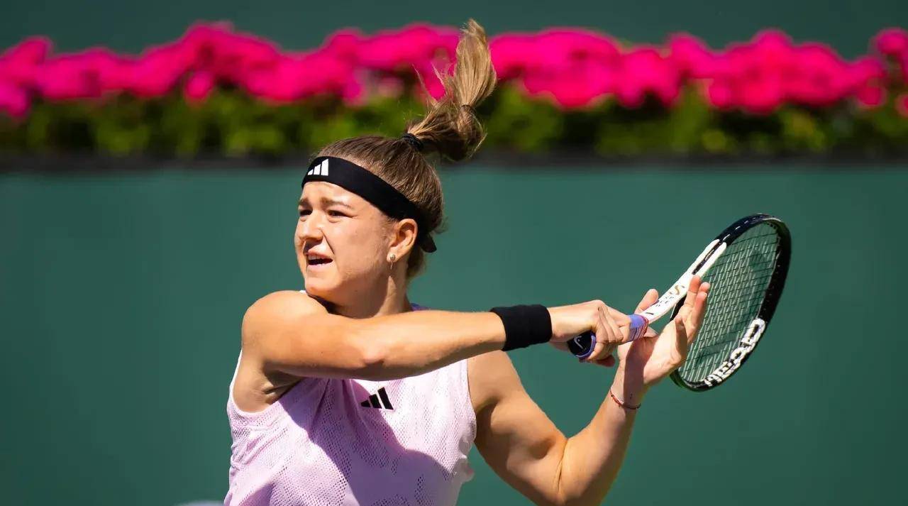 皇冠信用盘登2_3盘险胜!莱巴金娜2:1淘汰捷克名将皇冠信用盘登2,晋级四强,创国家历史