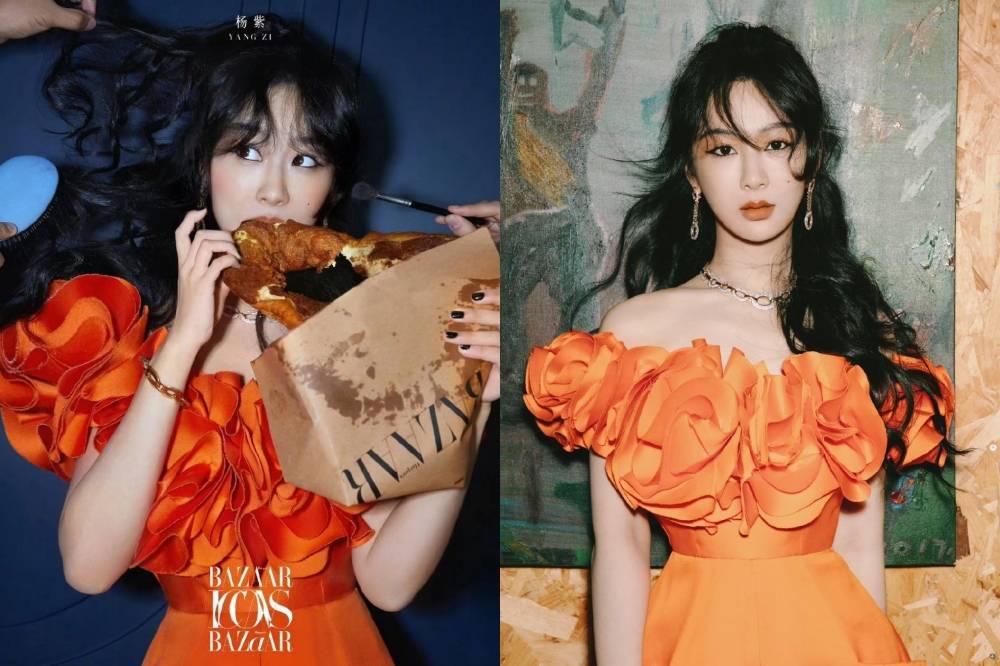 皇冠信用网登1_杨紫登杂志封面遭酸「门槛好低」 官方1句话回呛全网叫好