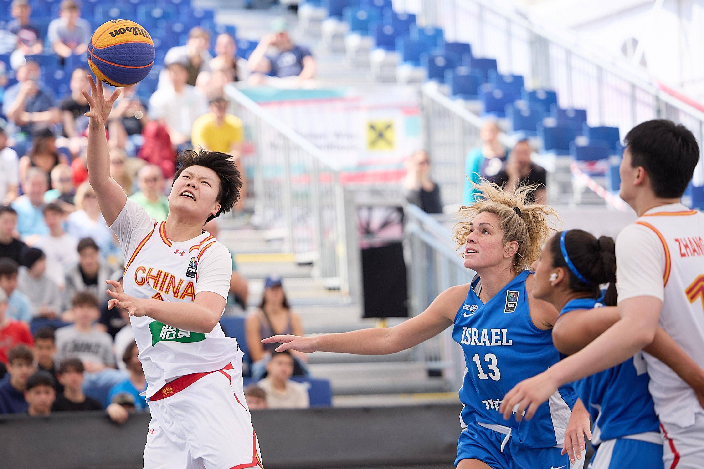 中央五台女子世界杯直播_(体育)三人篮球——世界杯女子组:中国胜以色列