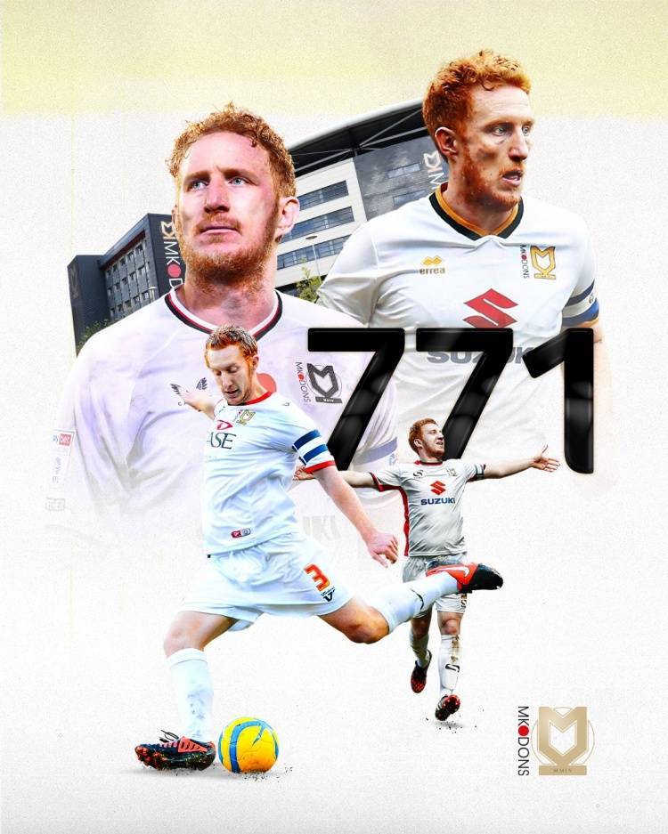 英格兰联赛锦标赛_771场英格兰联赛锦标赛!米尔顿凯恩斯队长打破打破英格兰联赛出场次数最多的纪录