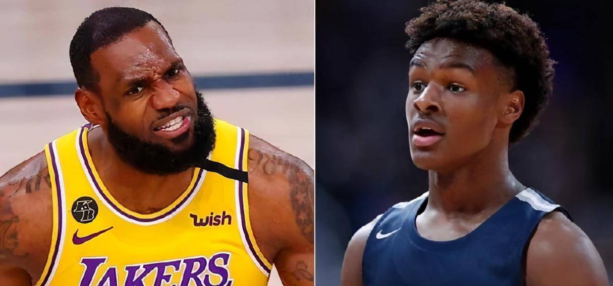 NBA篮球比赛_布朗尼被允许参加篮球比赛NBA篮球比赛,詹姆斯发表声明,父子同台,将成为NBA传奇