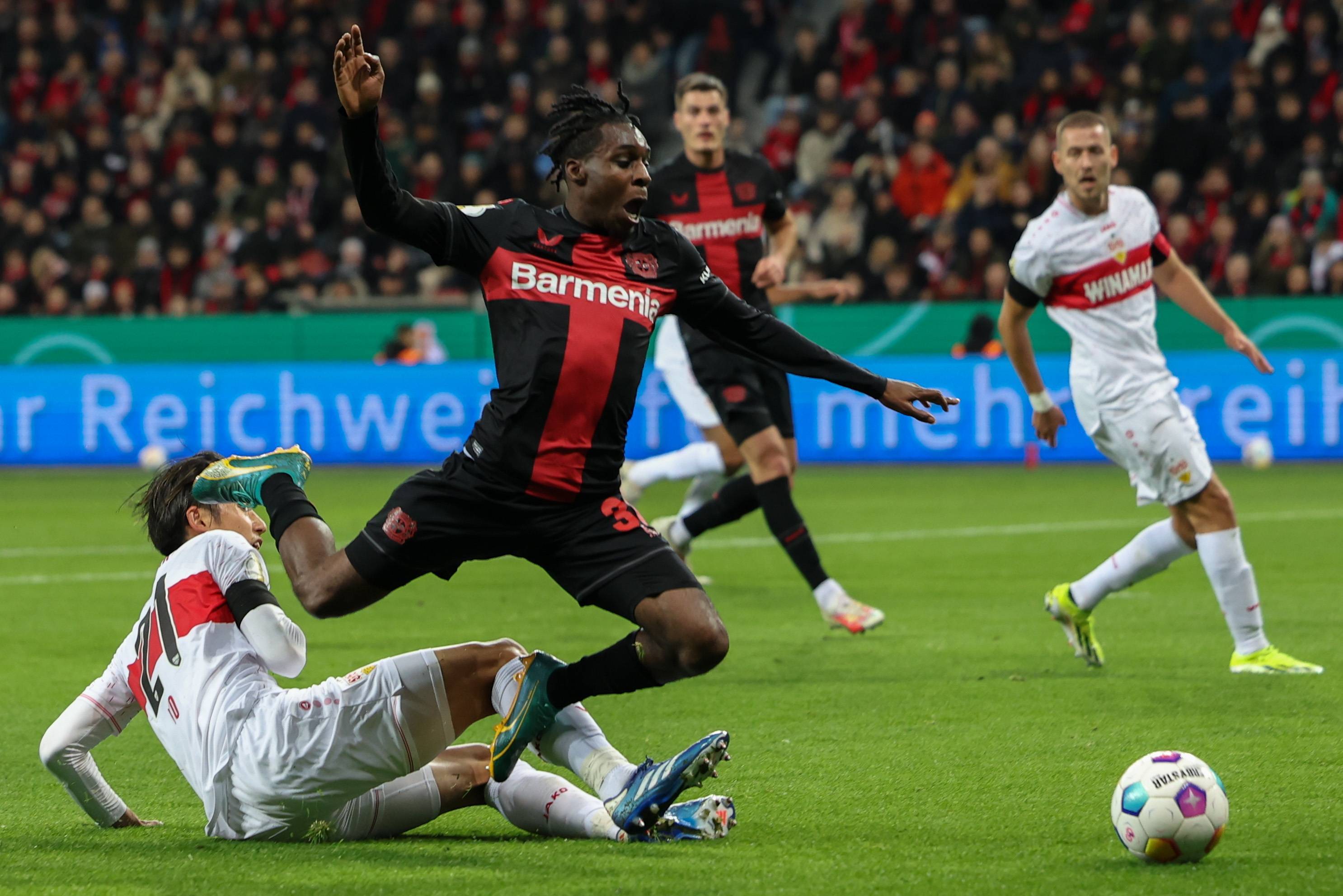 德国杯_足球——德国杯:勒沃库森胜斯图加特