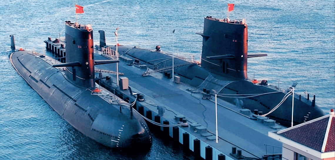 hga039app_中国039C型潜艇亮相hga039app,新颖的围壳亮了,超越瑞典A-26?