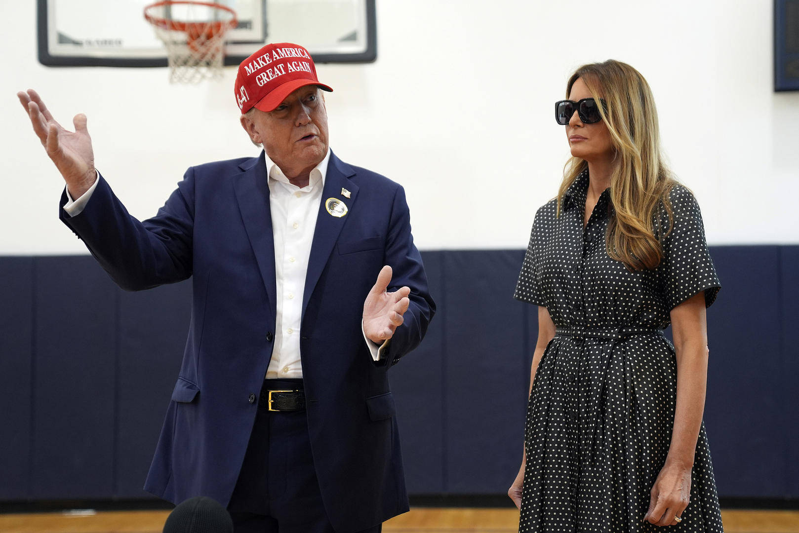 皇冠信用網开户_美国大选投票接近尾声皇冠信用網开户,特朗普:自己的支持者不是暴力的人 哈里斯:乐观且充满希望