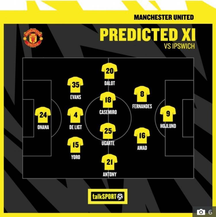 怎么申请皇冠信用网_Talksport预测阿莫林首秀阵容:阵型3421怎么申请皇冠信用网,安东尼、约罗在列