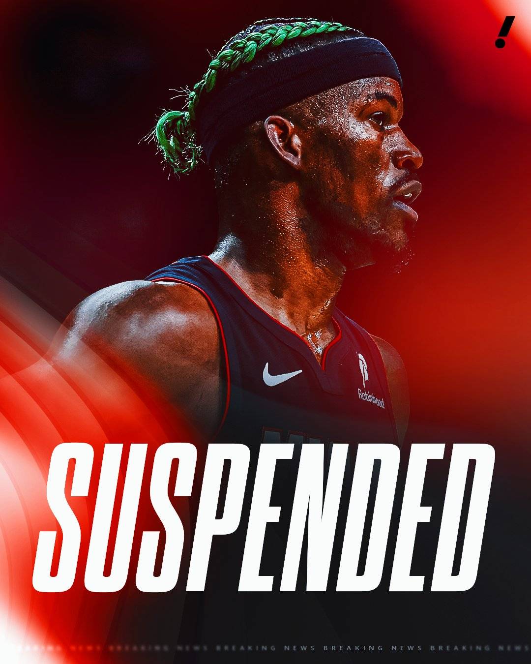 Italian League C_热火官方:因多次对球队的不利行为 巴特勒被停薪停赛7场