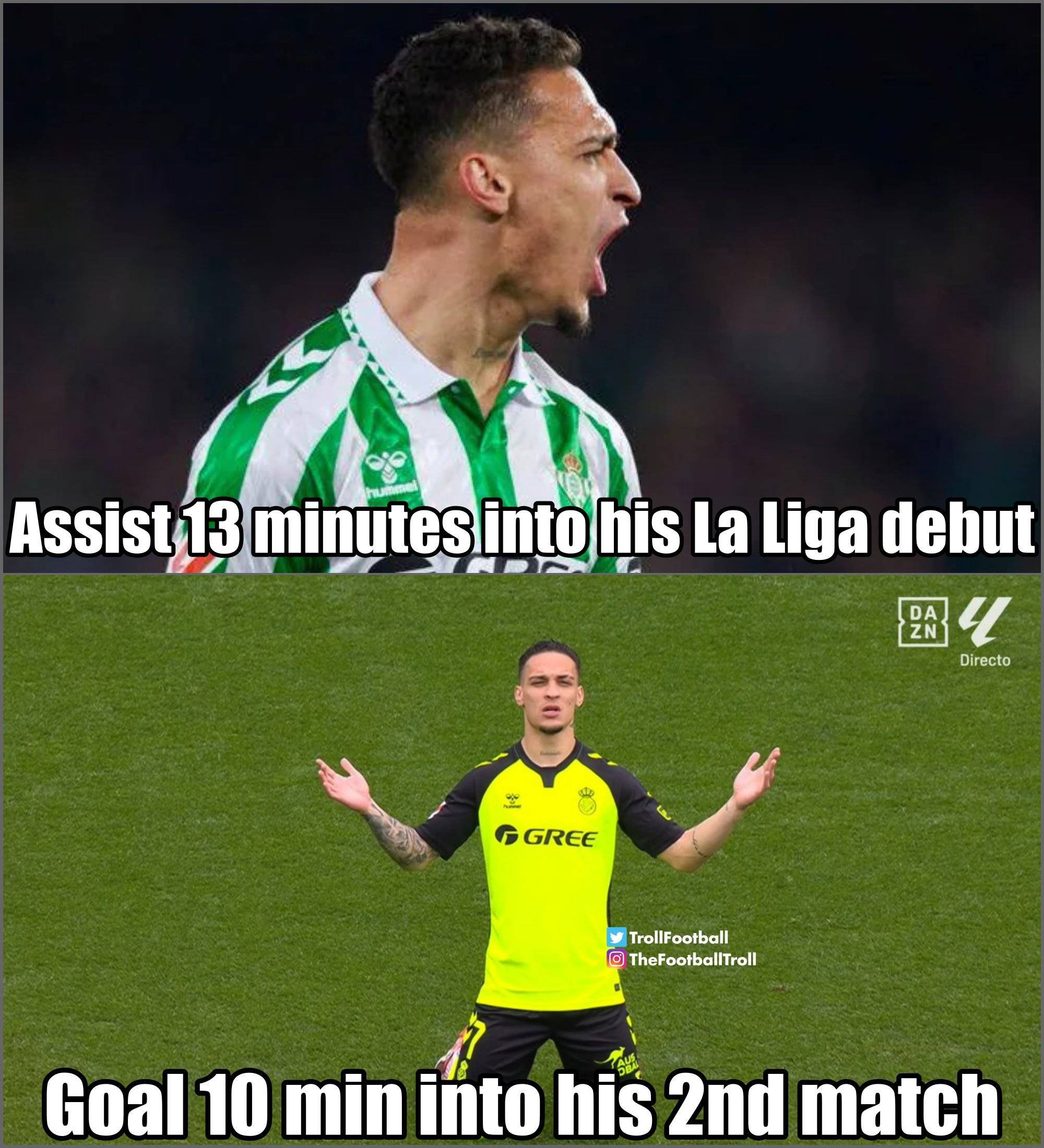 皇冠信用网出租足球_今日趣图:从曼联加盟皇家!颤抖吧西甲皇冠信用网出租足球,圆神安东尼启动了!