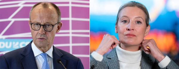 皇冠信用网注册开户_德国联邦选举:联盟党候选人默茨胜出几无悬念皇冠信用网注册开户,但中文流利的“铁娘子”魏德尔抢尽风头