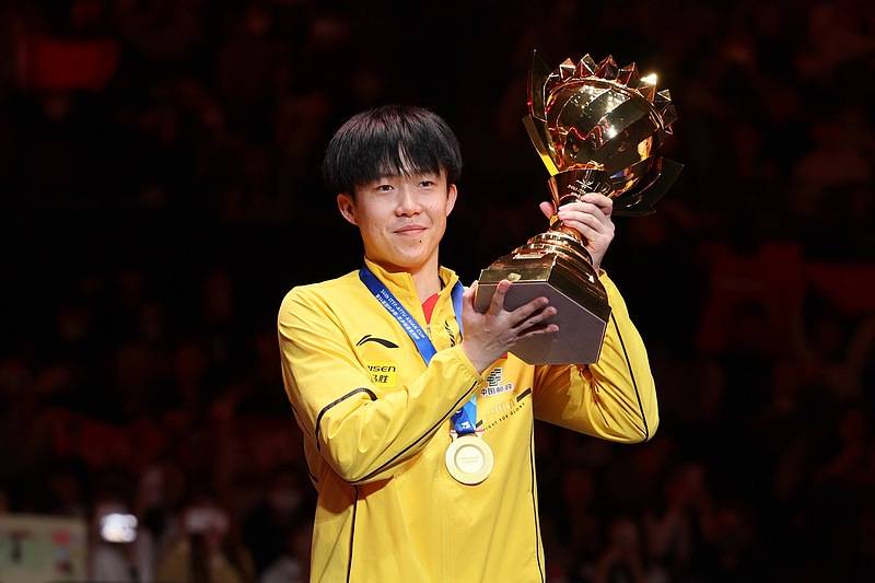 世界杯皇冠信用代理_乒乓球亚洲杯|王楚钦夺冠后现场响起《光辉岁月》