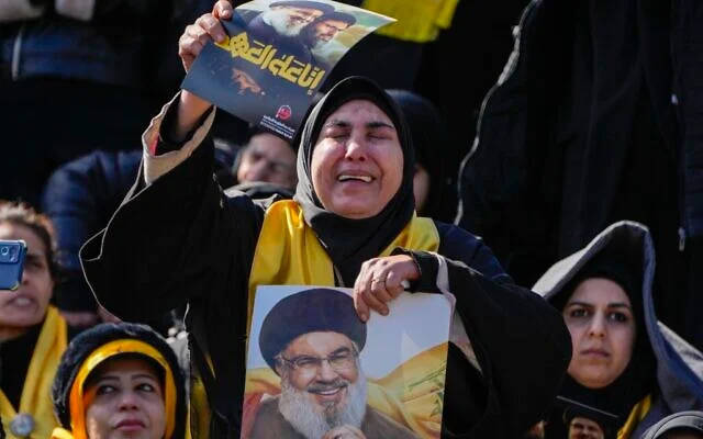 亚洲杯足球赛2026赛程_数十万人参加纳斯鲁拉葬礼亚洲杯足球赛2026赛程,高喊“以色列去死,美国去死”