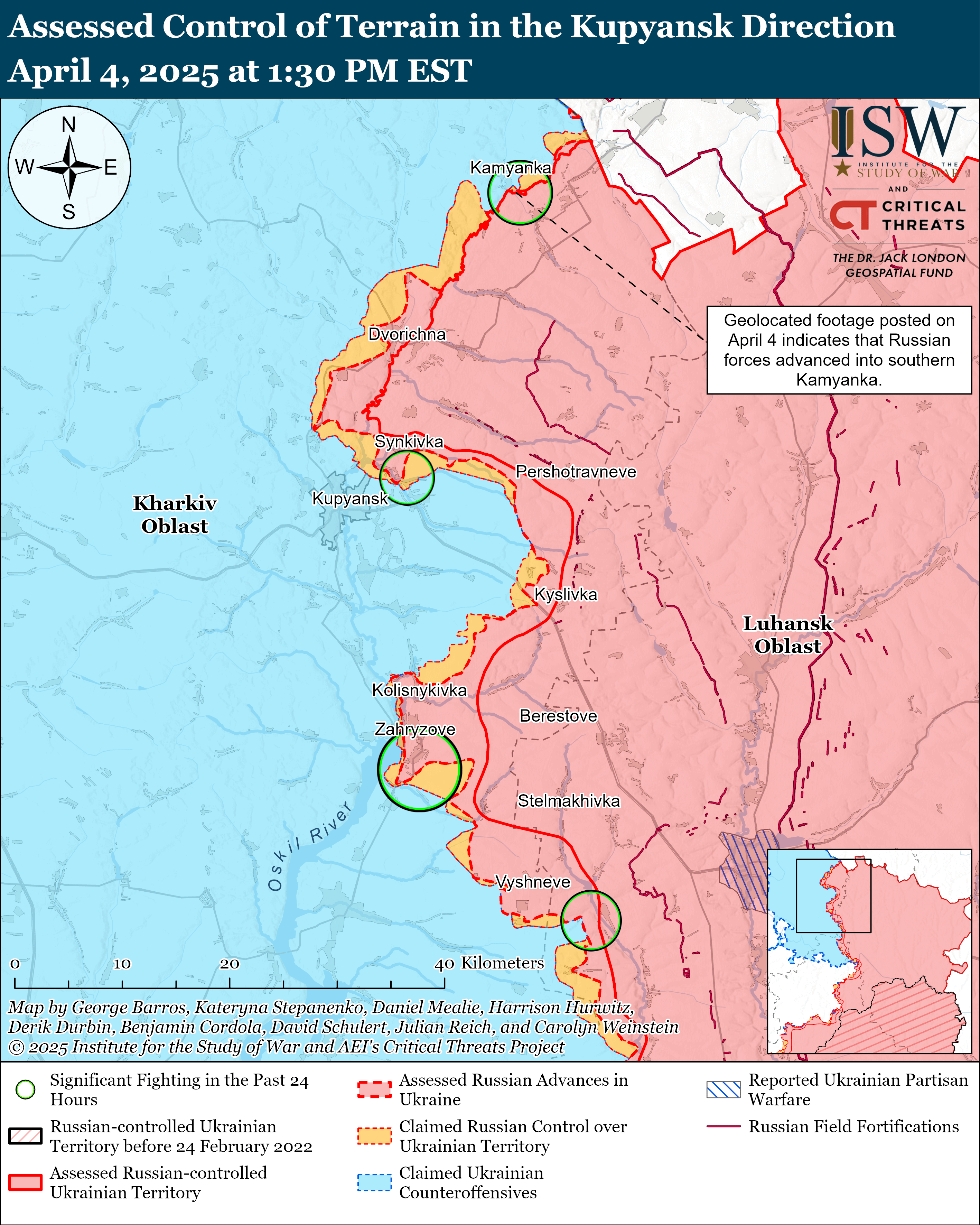 皇冠信用網网址
_2025年4月5日俄乌战局:俄军托列茨克强攻皇冠信用網网址
,乌军查西夫亚尔反击