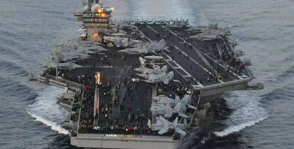 斯洛文尼亚甲组联赛_B-2隐轰刚突袭斯洛文尼亚甲组联赛，红海GPS信号就被干扰：导弹扑向美军5万吨补给舰