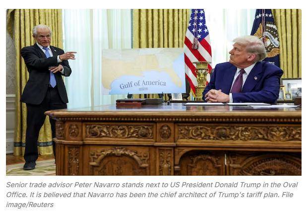 沙特甲组联赛
_美国政府的关税顾问沙特甲组联赛
,竟是外媒口中的“虚构专家”?|国际识局