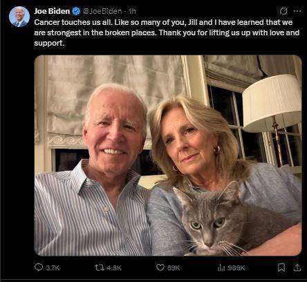 皇冠信用网址
_确诊患有前列腺癌后皇冠信用网址
,拜登首次发声