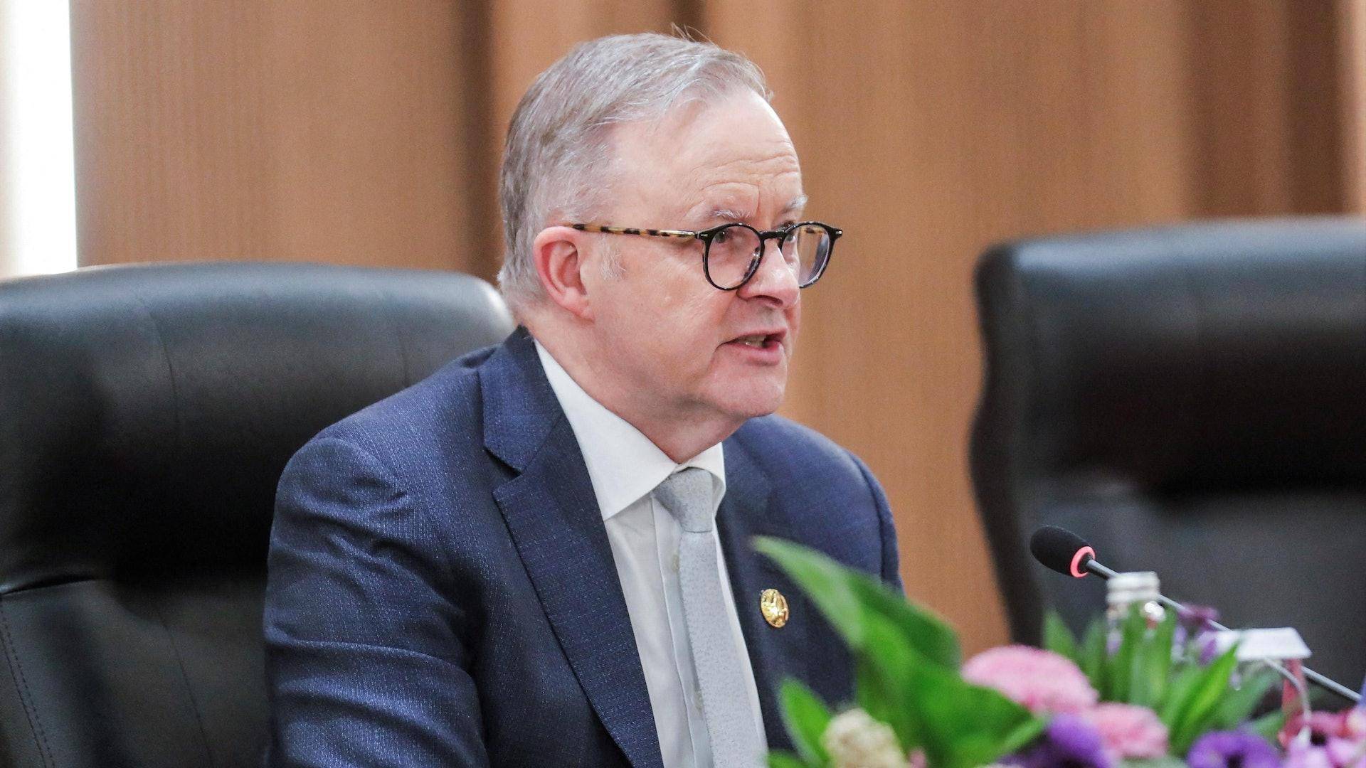 welcome皇冠注册_澳大利亚总理刚到上海welcome皇冠注册，表达不希望改变台海现状，解放军用实弹划给“外部势力”看红线