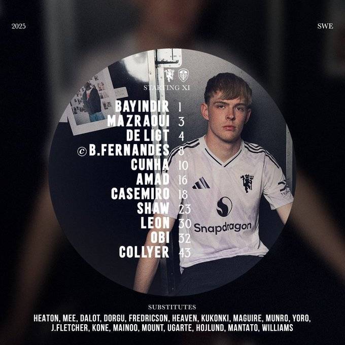 皇冠信用網出租_曼联vs利兹联首发:库尼亚、莱昂首秀皇冠信用網出租,B费、奥比、阿玛德先发