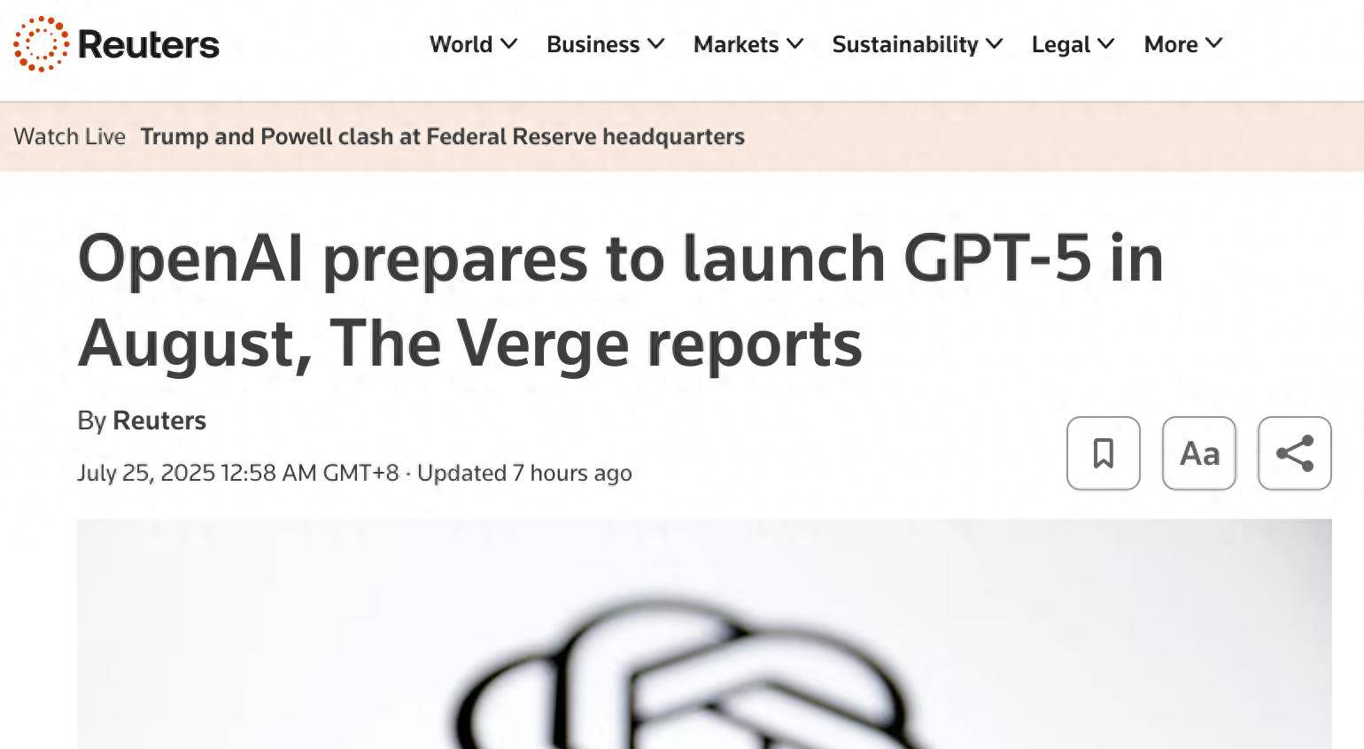 圣帕特里克 vs卡里鲁_外媒:OpenAI 计划在 8 月推出 GPT-5