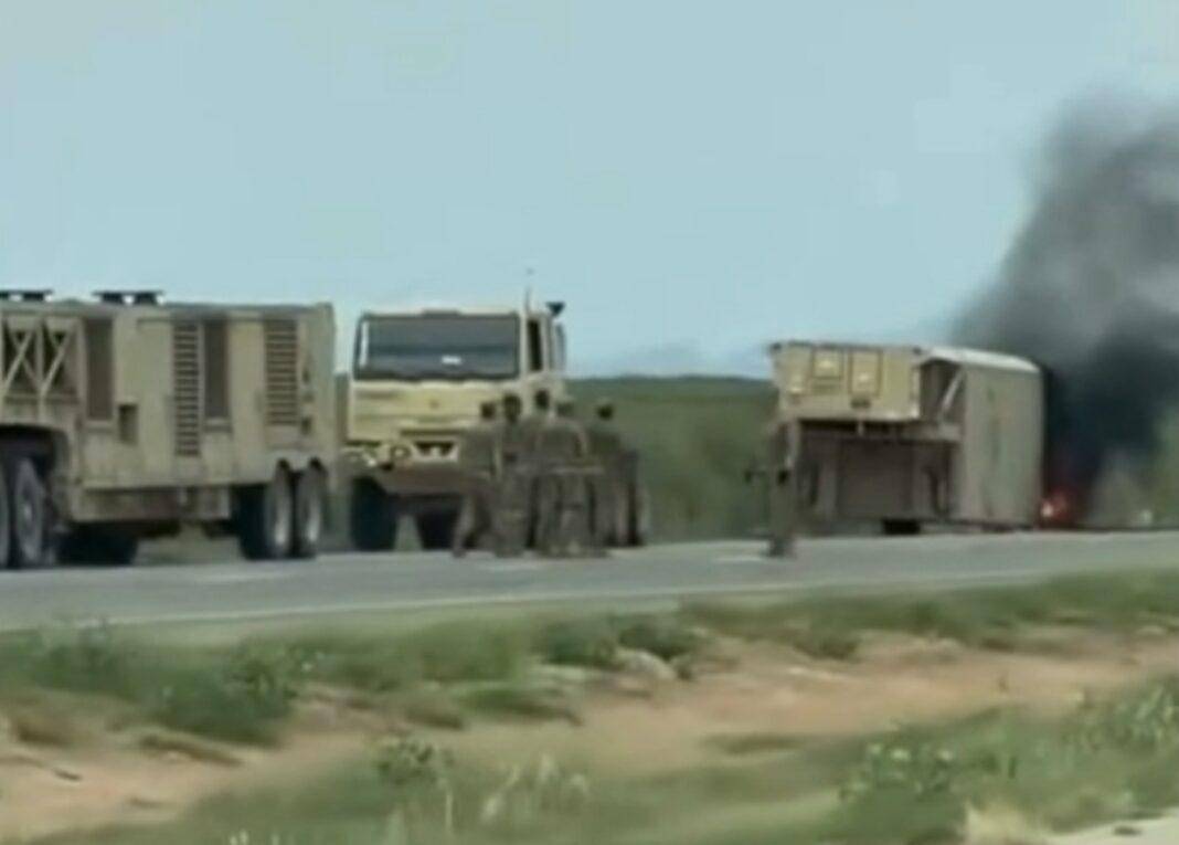 皇冠登一登二登三区别_美军再迎噩耗！一声巨响：萨德反导核心当街变废铁皇冠登一登二登三区别，现场燃起大火