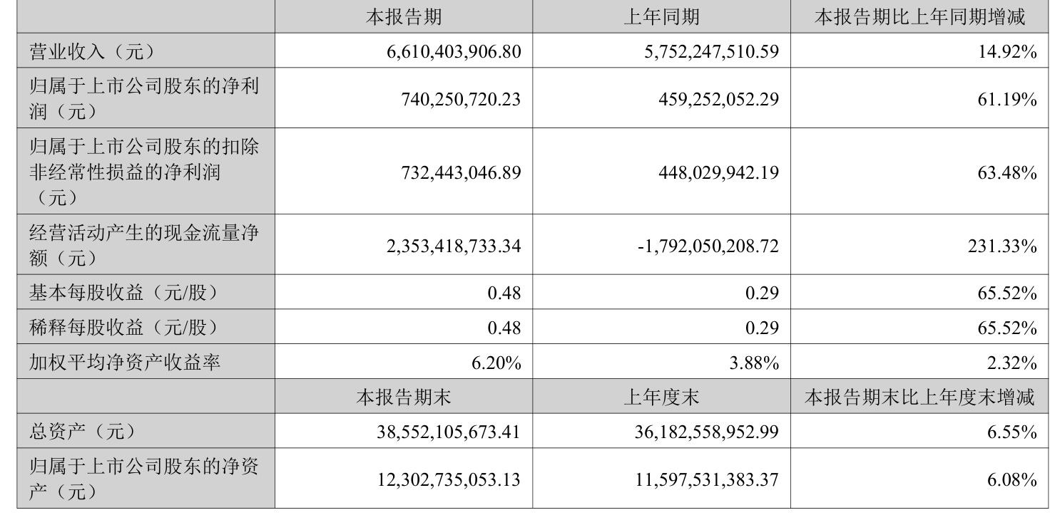 葡萄牙超级联赛_先导智能:2025年上半年净利润7.4亿元 同比增长61.19%