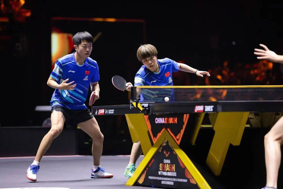 皇冠信用网登3代理_国乒提前锁定混双冠军皇冠信用网登3代理,男、女双打各有3对进4强 | WTT中国大满贯双打