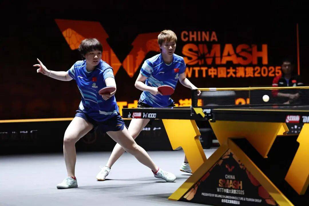 皇冠信用网登3代理_国乒提前锁定混双冠军皇冠信用网登3代理,男、女双打各有3对进4强 | WTT中国大满贯双打
