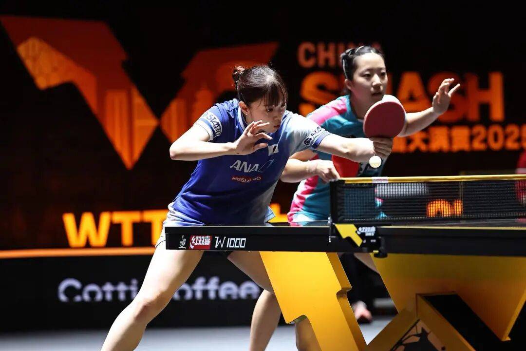 皇冠信用网登3代理_国乒提前锁定混双冠军皇冠信用网登3代理,男、女双打各有3对进4强 | WTT中国大满贯双打
