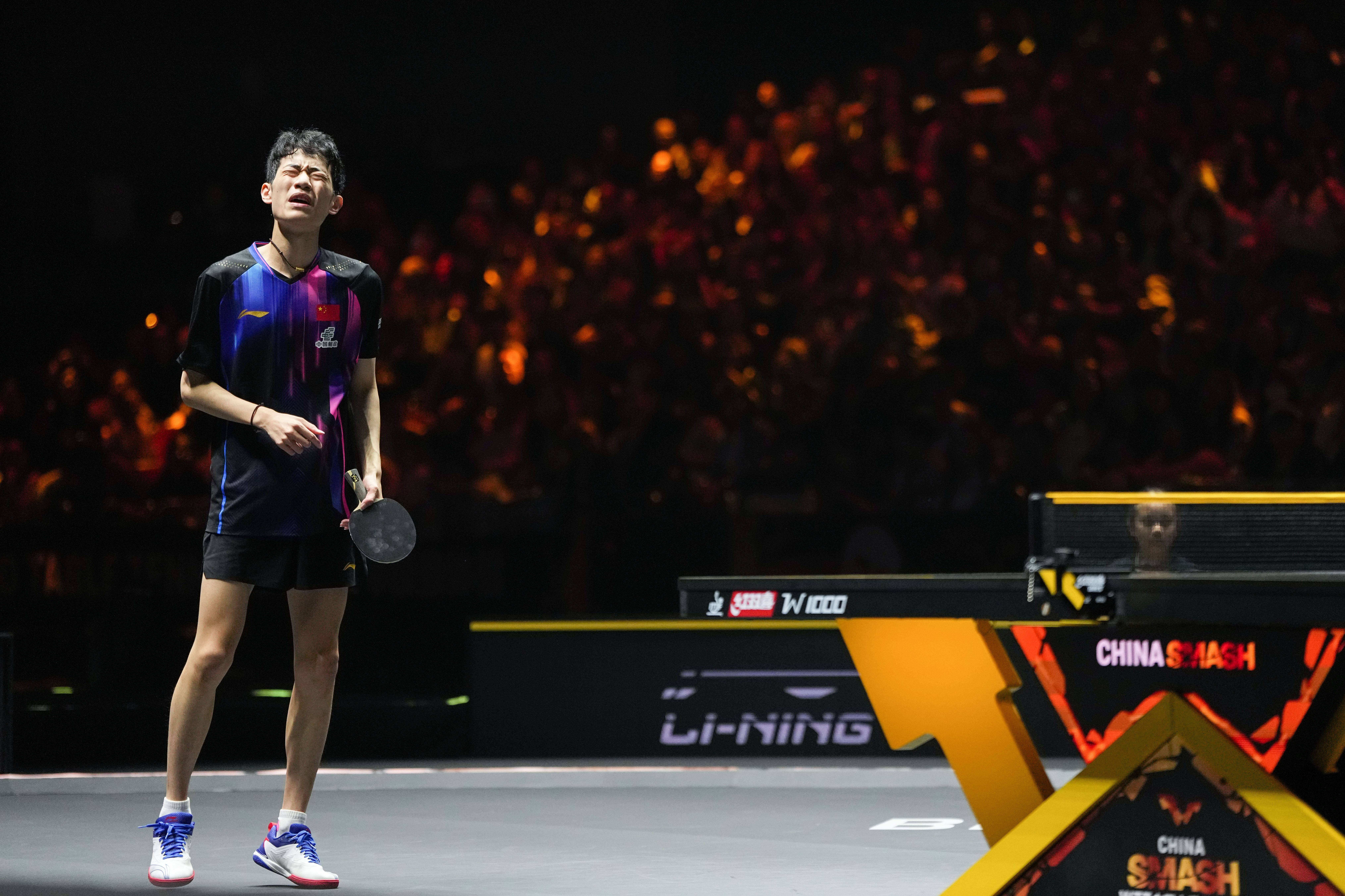 皇冠信用網如何开户_WTT中国大满贯赛:陈俊菘无缘男单四强