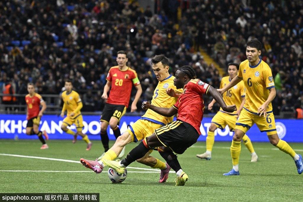 皇冠信用盘账号注册_世预赛-比利时1-1十人哈萨克斯坦 还剩1轮2分领跑积分榜