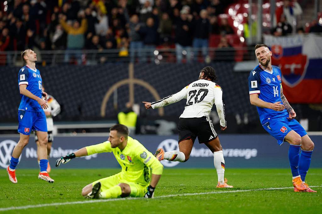 2026世界杯足球代理
_世预赛-萨内双响维尔茨两助 德国6-0斯洛伐克直通世界杯