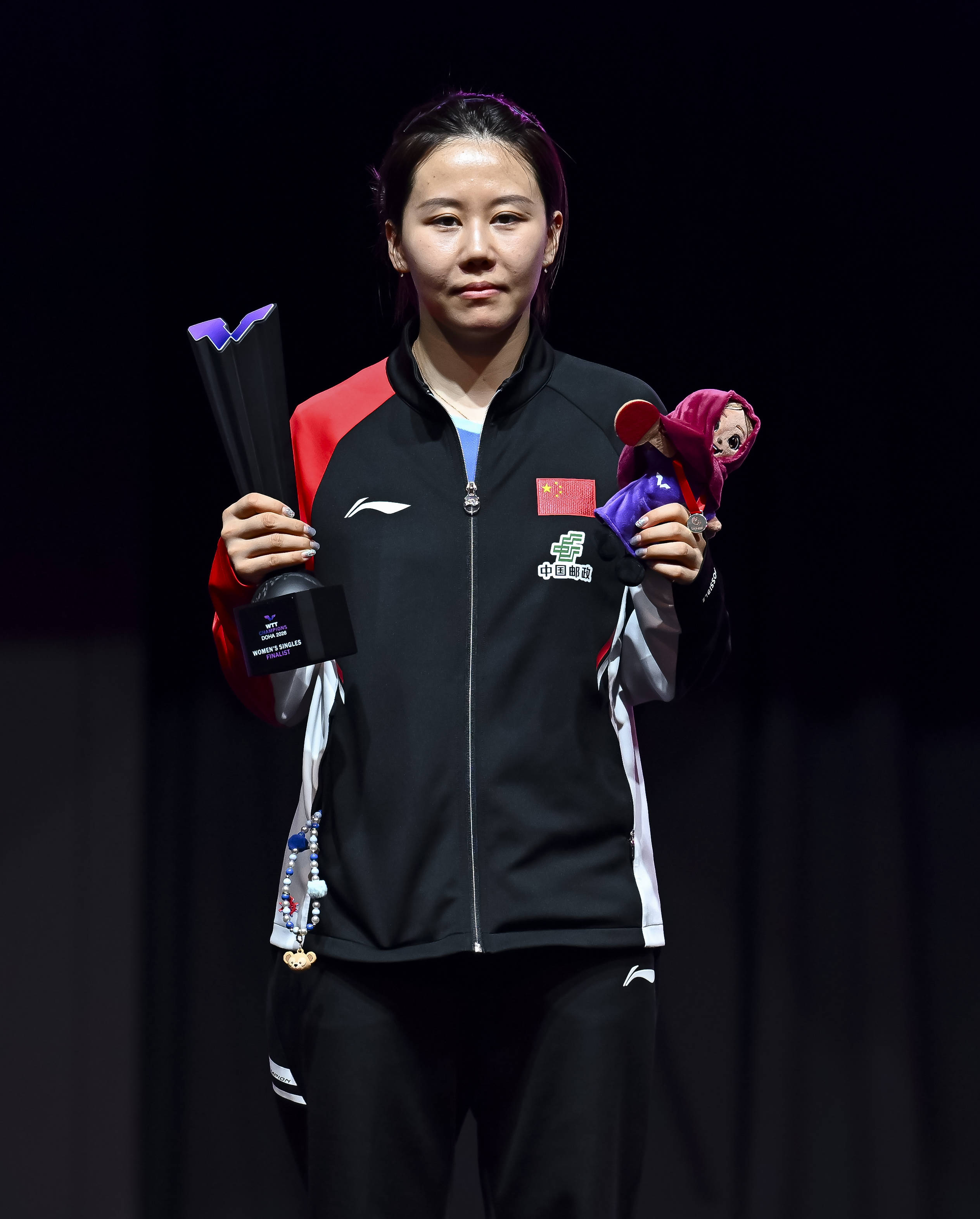 皇冠登2代理_（体育）乒乓球——WTT多哈冠军赛：朱雨玲女单夺冠